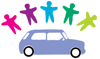 carpoolworld.com car logo